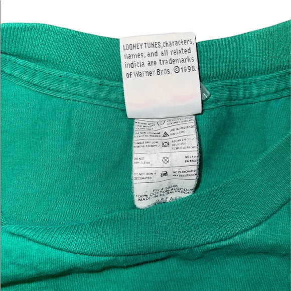 Vintage Looney Tunes Christmas t-shirt 1998 - Picture 4 of 4